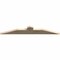 Ekena Millwork Portland Rough Sawn Timber Gable Bracket, Douglas Fir, 60"W x 10"H x 2"D x 6"F, 4/12 Pitch GBW060X10X0206POR00RDF - alternate 4